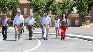 Trillo inaugura la nueva vía alternativa de evacuación de emergencia en la prolongación de la calle El Hoyo