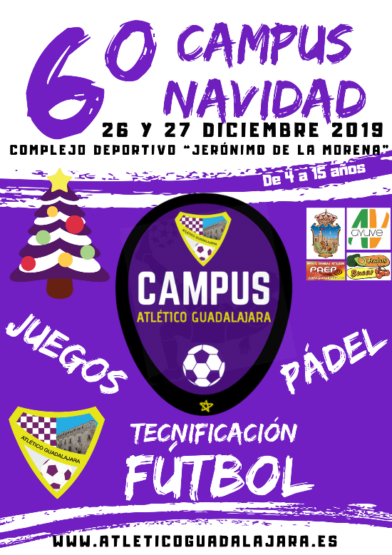 Abierta las inscripciones para el VI Campus de Navidad del Atlético Guadalajara 