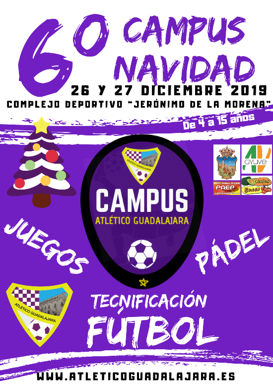 Abierta las inscripciones para el VI Campus de Navidad del Atlético Guadalajara