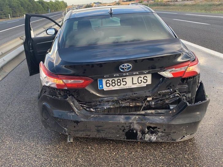 Paco Núñez sale ileso tras sufrir un accidente de tráfico en La Gineta (Albacete)