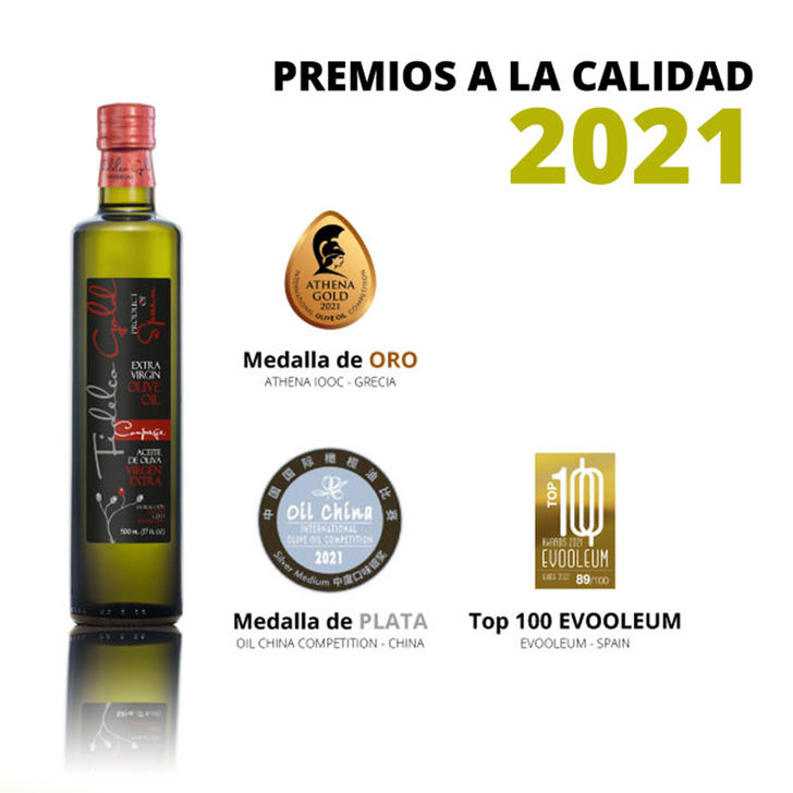 Aceites Delgado, galardonado con siete premios internacionales a la Calidad