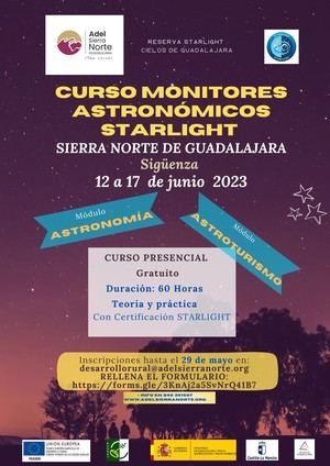 Abierto el plazo para la inscripción al nuevo curso de monitores StarLight de Adel Sierra Norte