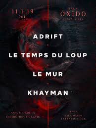 Menos de una semana para disfrutar de ADRIFT en la sala Óxido de Guadalajara