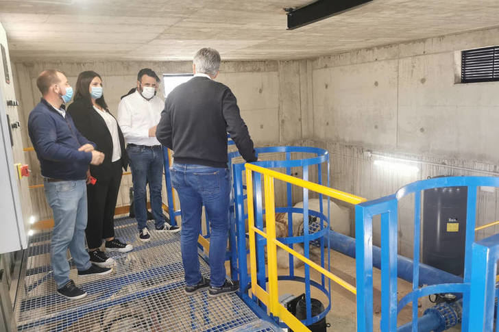 Entra en funcionamiento el nuevo depósito de agua de Azuqueca con capacidad para 5.000 metros cúbicos