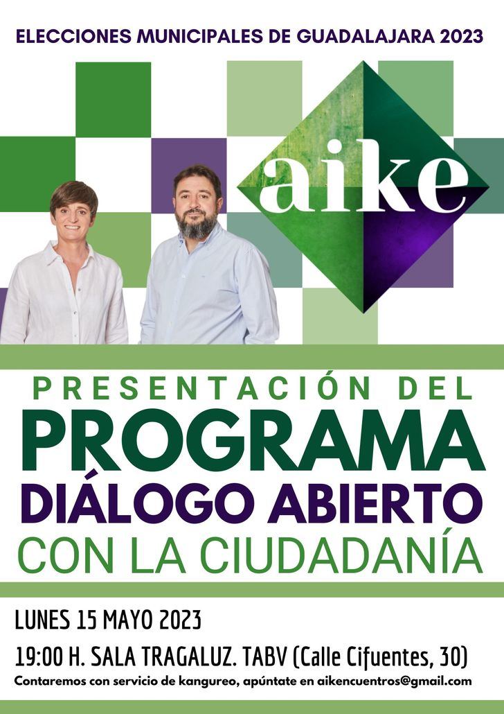 AIKE presenta a la ciudadanía su programa electoral