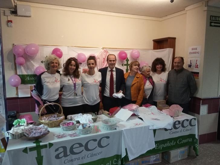 El Ayuntamiento de Guadalajara colabora con la marcha solidaria del IES Brianda de Mendoza contra el cáncer de mama