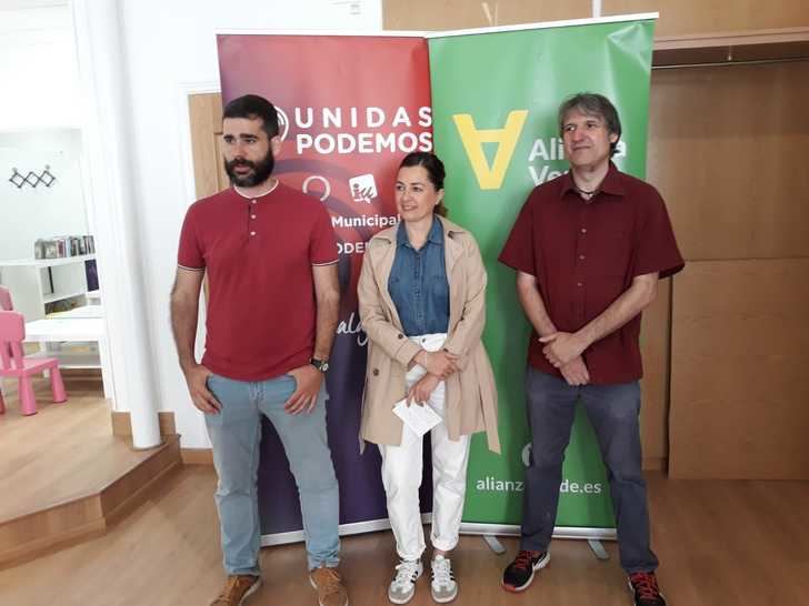 La candidatura de Confluencia de izquierdas en Guadalajara finalmente estar a integrada por Podemos, Izquierda Unida y Alianza Verde