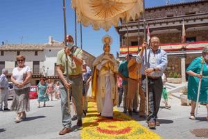 Almonacid de Zorita celebra Corpus Christi dos años después