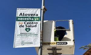 Alovera reclama con una campaña no posponer a otros años tener su propio Centro de Salud