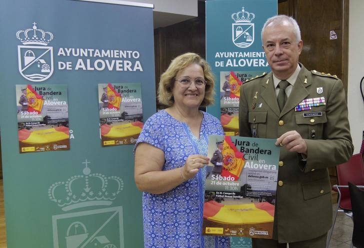 Alovera preparada para recibir al ejército este sábado con la jura de bandera civil y una muestra para los vecinos