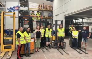 Finaliza el proyecto formativo de logística del Ayuntamiento de Alovera para los vecinos desempleados