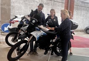 Dos nuevas motos el&#233;ctricas para renovaci&#243;n de la flota de la Polic&#237;a Local en Alovera