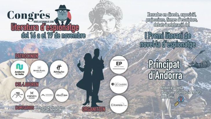 El Congreso de escritores de novelas de espionaje de Andorra supera todas las expectativas