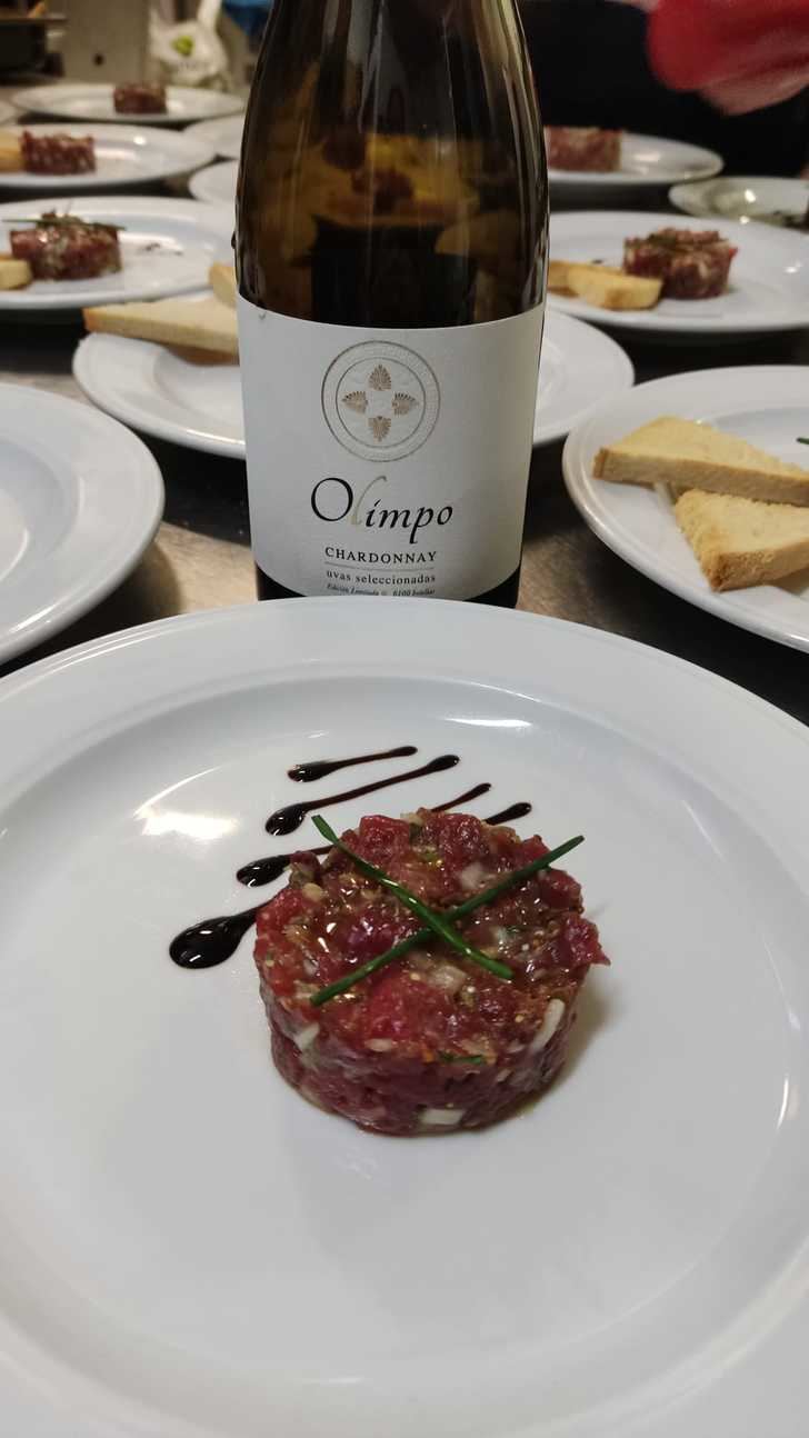 Solo unos privilegiados pudieron disfrutar en el Fogón del Vallejo de una exquisita Cata de Angus