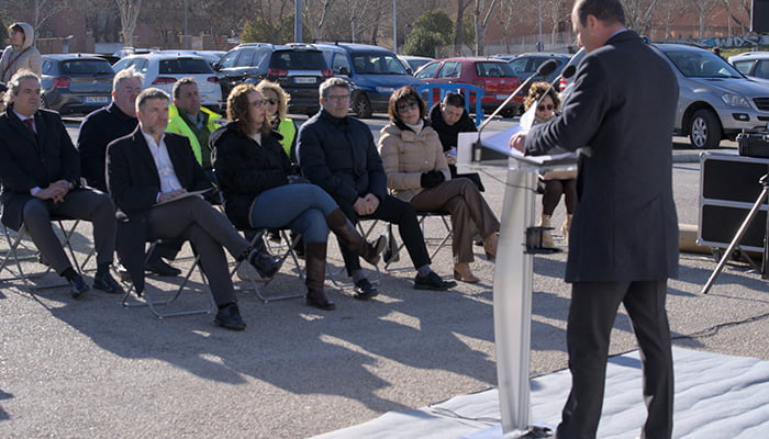 Arrancan las obras de construcción del aparcamiento disuasorio de la calle Hermanos Fernández Galiano de Guadalajara capital, con 2,9 millones de euros de inversión