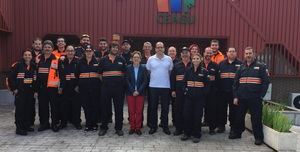 Voluntariado de 11 agrupaciones de Protección Civil de Guadalajara ha recibido formación sobre gestión de los Grupos de Apoyo Logístico