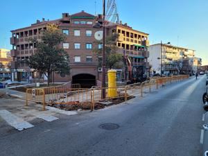 Blanco: Las obras del área comercial van a mejorar la movilidad sostenible y a potenciar los negocios