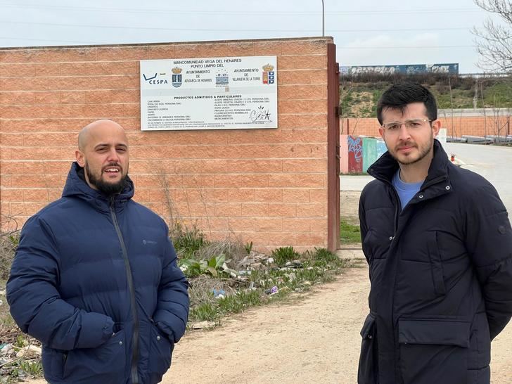 El PP pide el arreglo urgente del camino que da acceso a las instalaciones de la Mancomunidad Vega del Henares en Azuqueca