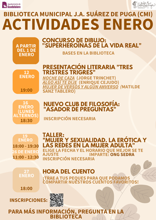 Guadalajara cuenta con un nuevo club de lectura de filosofía, "Asador de preguntas", que comienza el 16 de enero