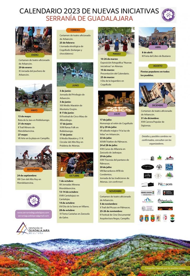 Presentado en Atienza el calendario de Nuevas Iniciativas Serranas