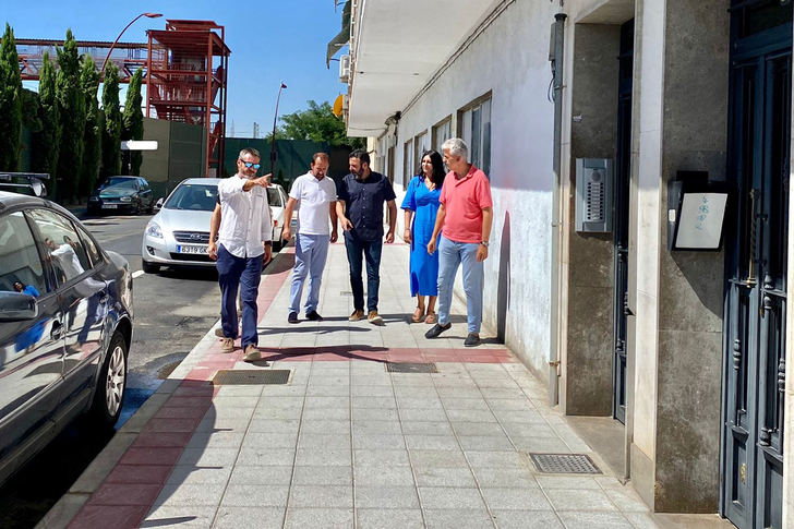 El Ayuntamiento de Azuqueca mejora la accesibilidad de la avenida del Ferrocarril 