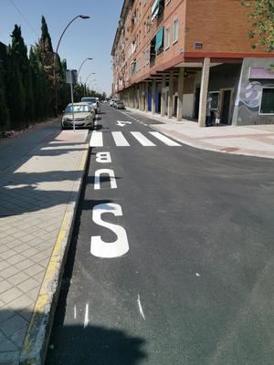 Reabre al tráfico la avenida del Ferrocarril de Azuqueca, una vez finalizada la obra de mejora del pavimento