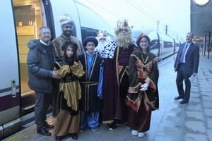 Los Reyes Magos se trasladar&#225;n en un tren AVE para participar en la recepci&#243;n a los ni&#241;os de Valdeluz