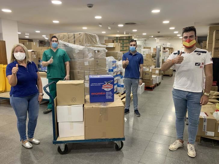 La solidaridad de pueblos pequeños de Alcarria y Campiña llega al Hospital de Guadalajara