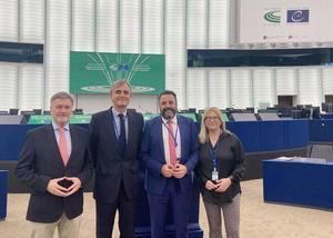 El alcalde de Azuqueca asiste al 45º Pleno del Congreso de Poderes Locales y Regionales del Consejo de Europa