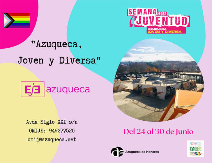 Azuqueca celebra la Semana de la Juventud del 24 al 30 de junio