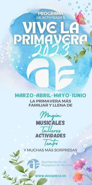 Empieza el programa municipal Vive la Primavera en Azuqueca