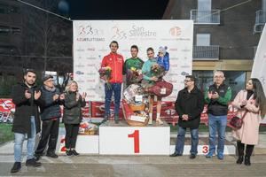 Javier Rosado y Georgina Moro suben a lo más alto del podio de la XXXVI San Silvestre Alcarreña