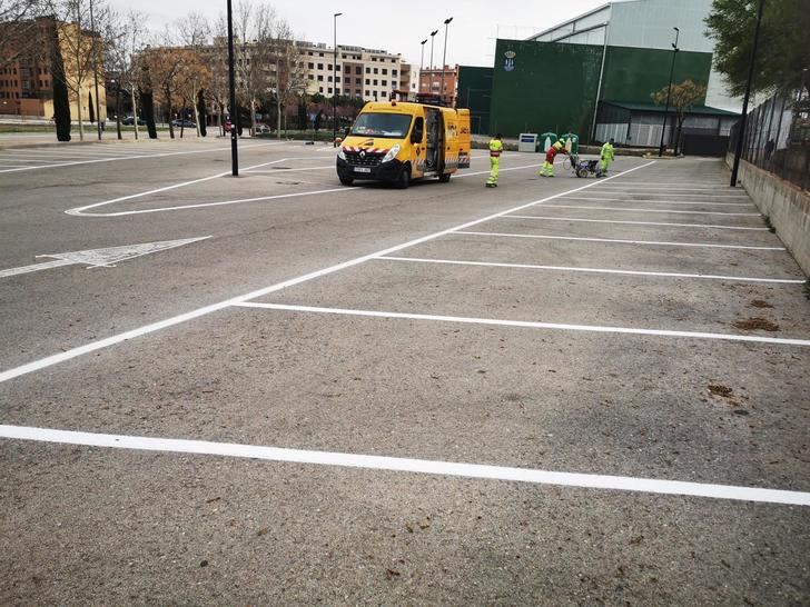 Campaña especial del Ayuntamiento de Azuqueca para la mejora de la señalización horizontal