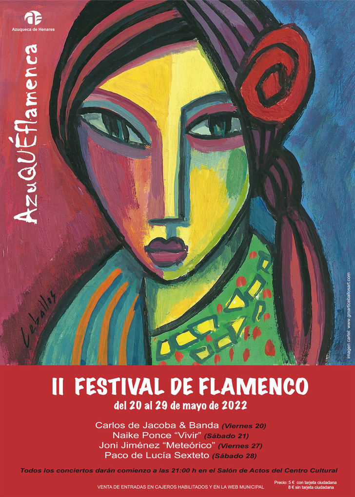 El segundo festival AzuQUÉflamenca comienza con las actuaciones de Carlos de Jacoba & Banda y de Naike Ponce