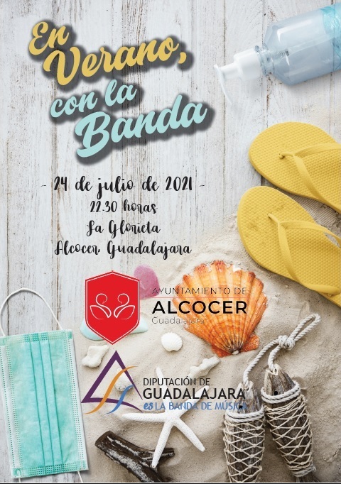 Concierto de la Banda de Música de la Diputación de Guadalajara el sábado 24 en Alcocer