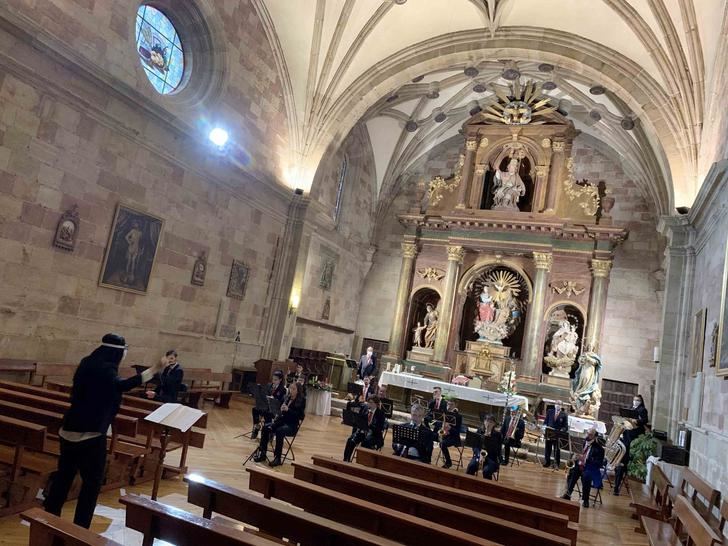 La Banda de Música y la cultura continúan su actividad en Sigüenza, pese a la pandemia