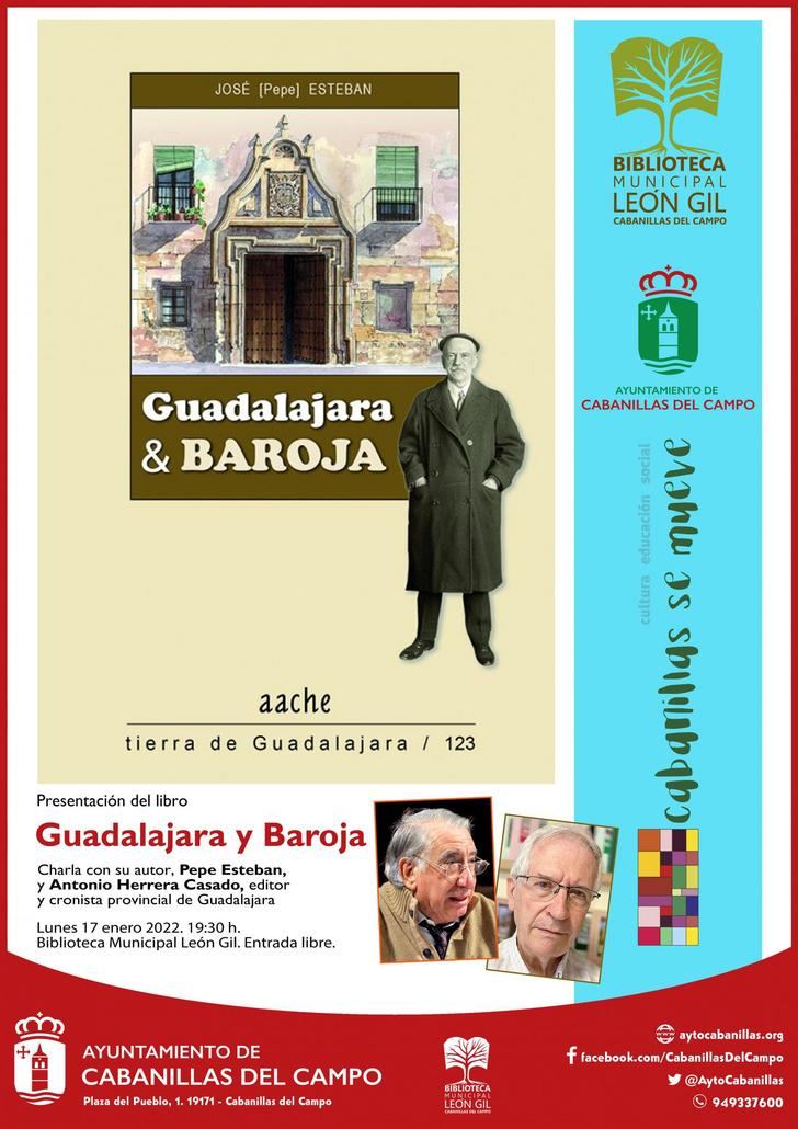 Presentación del libro «Guadalajara y Baroja» en Cabanillas