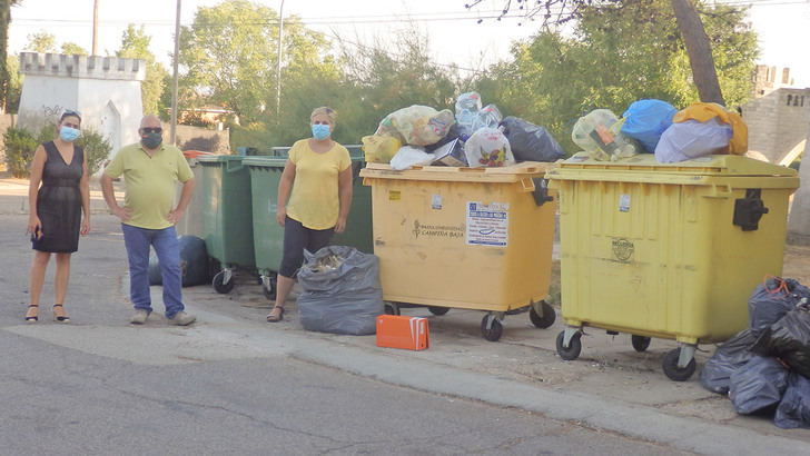 VOX denuncia la inacción del gobierno de Torrejón del Rey en la recogida de basuras en sus urbanizaciones