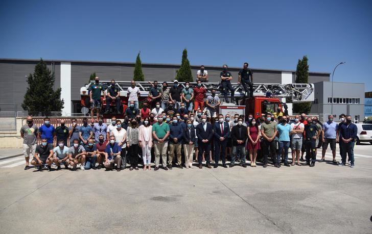 81 bomberos de la Diputación de Guadalajara mejoran su escala profesional