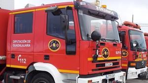 Un incendio declarado en Usanos quema dos hectáreas y maquinaria agrícola