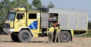 Elevan a nivel 2 el incendio de Humanes y desalojan a vecinos de Espinosa de Henares