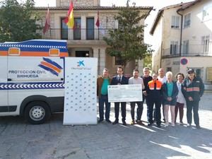 El Ayuntamiento de Brihuega, con la colaboraci&#243;n de La Caixa, adquiere una ambulancia de Soporte Vital B&#225;sico