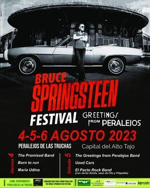 Este fin de semana se celebra en Peralejos de las Truchas el noveno Festival de Bruce Springsteen