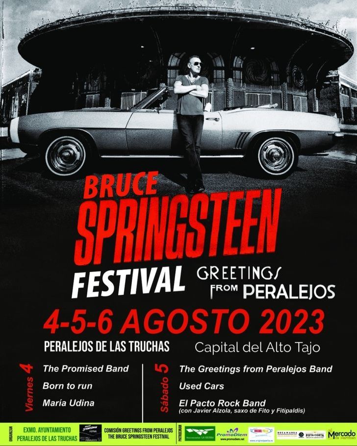 Este fin de semana se celebra en Peralejos de las Truchas el noveno Festival de Bruce Springsteen