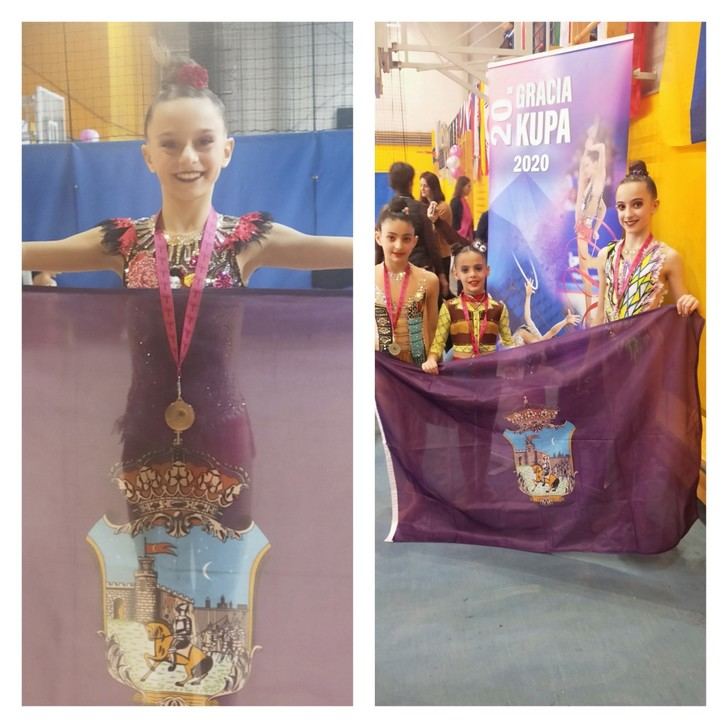 El Club Rítmica Infantado triunfa en Budapest