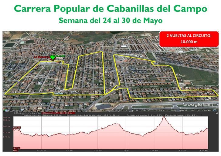 Cabanillas recupera su tradicional Carrera Popular, pero de modo individual y comunicando tiempos