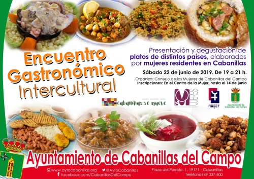 Encuentro de mujeres en Cabanillas, en torno a la cocina internacional