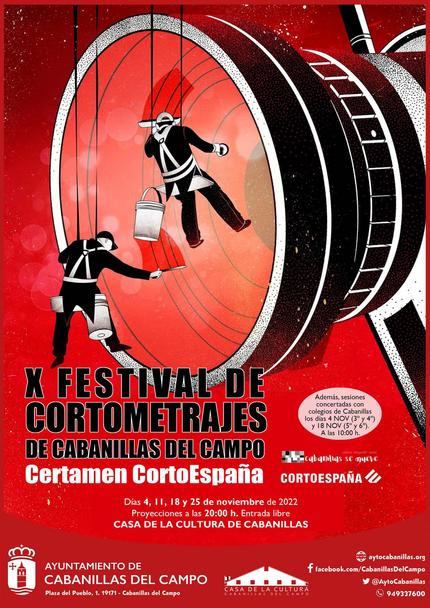 Del 4 al 25 de noviembre, décima edición del Festival de Cortometrajes de Cabanillas «CortoEspaña»