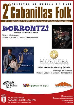 «Cabanillas Folk 2023», concierto de «Mosquera Celtic Band»