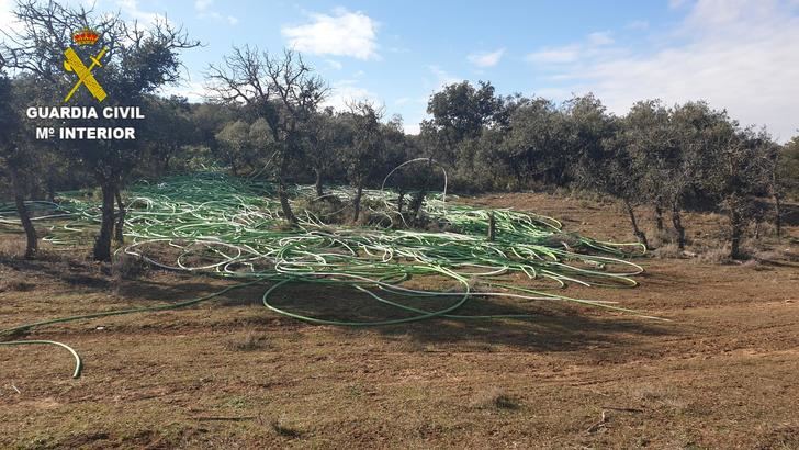 La Guardia Civil de Cuenca investiga a una persona por dos robos de cable de cobre
